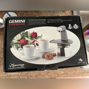 Gemini Express Espresso Set.